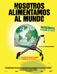 Cartel de Nosotros alimentamos al mundo