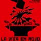 La vida en rojo cartel reducido