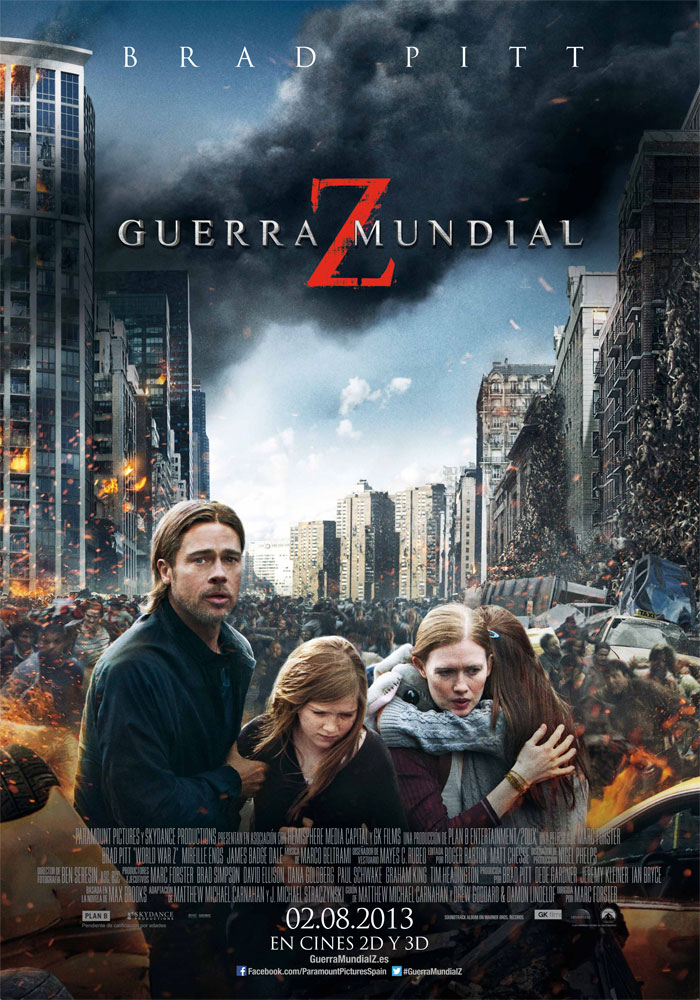 Guerra Mundial Z - cartel