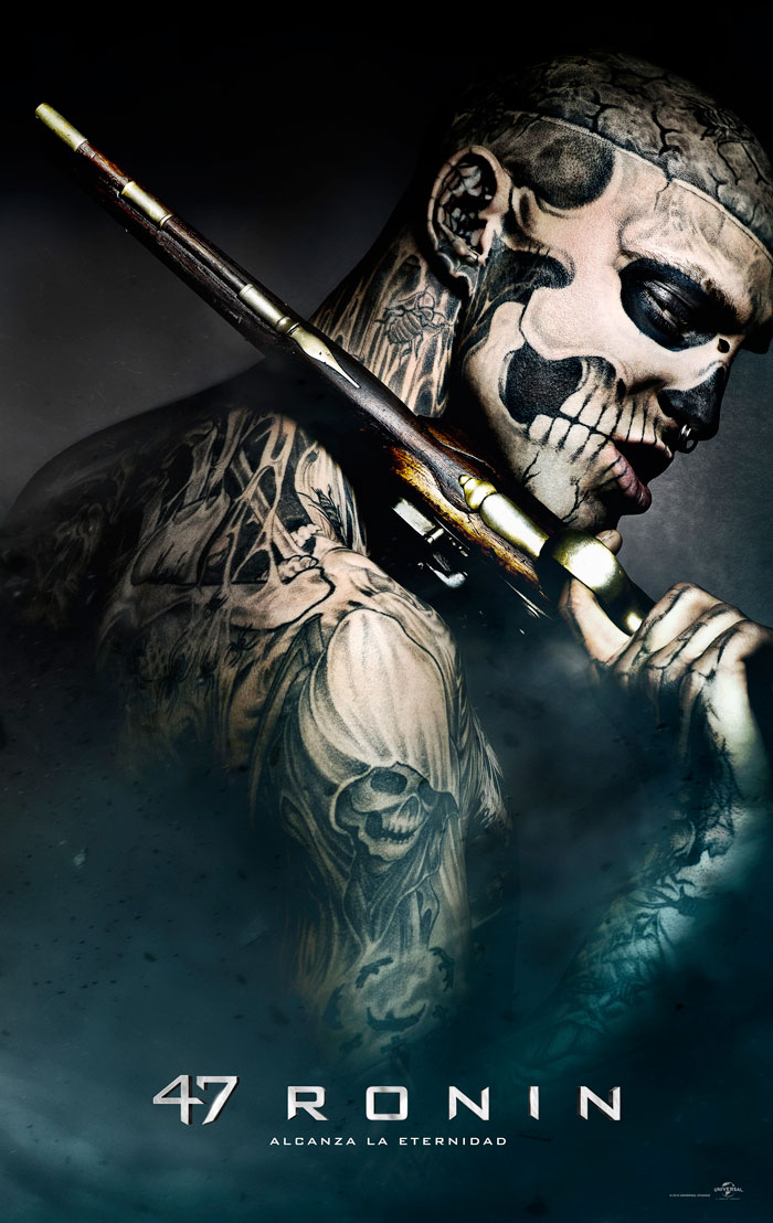La leyenda del samurái - cartel Skull