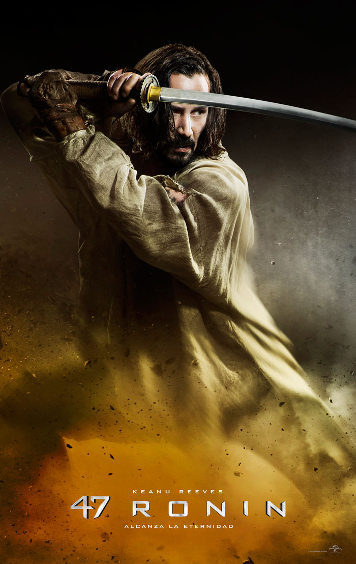 La leyenda del samurái - cartel Keanu Reeves