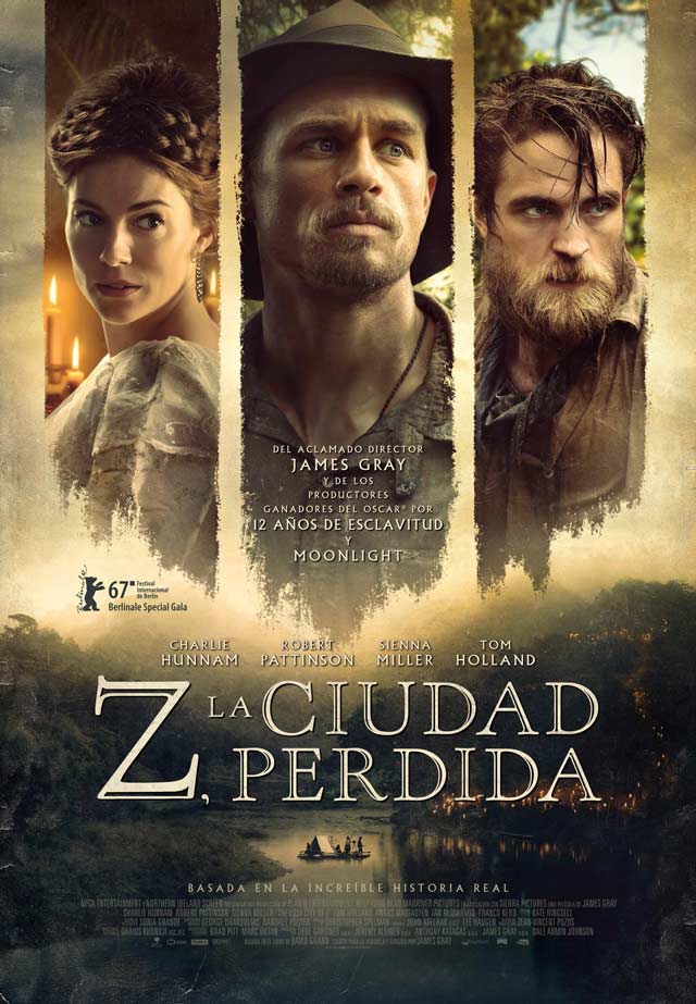 Z, la ciudad perdida - cartel final