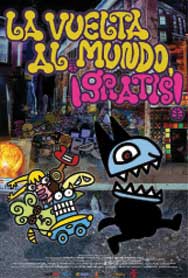 Cartel de La vuelta al mundo, ¡gratis!