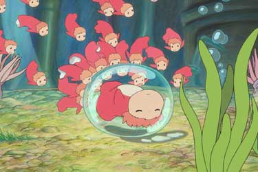 Ponyo en el acantilado