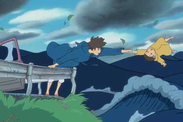 Ponyo en el acantilado