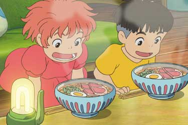Ponyo en el acantilado