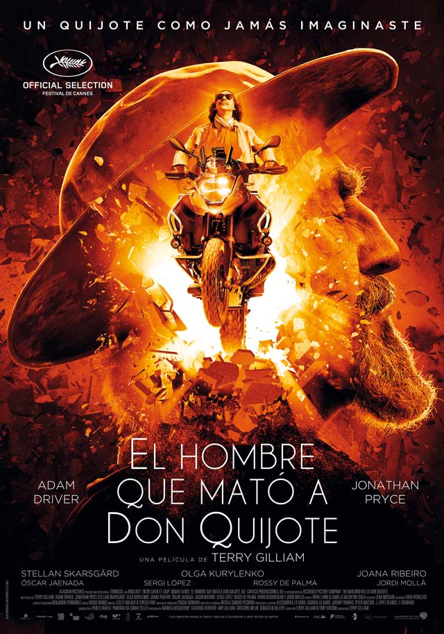 El hombre que mató a Don Quijote - cartel