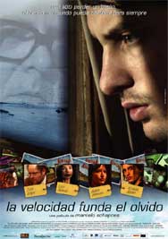 Cartel de La velocidad funda el olvido