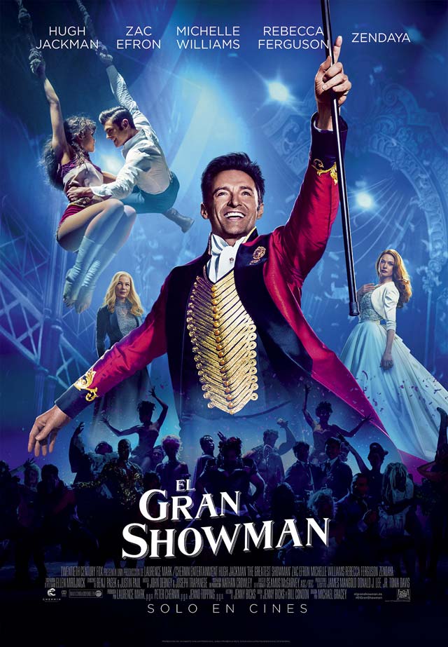 El gran showman - cartel final