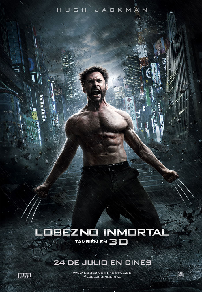 Lobezno inmortal - cartel