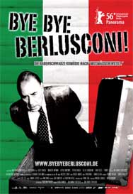 Cartel de Bye Bye Berlusconi!