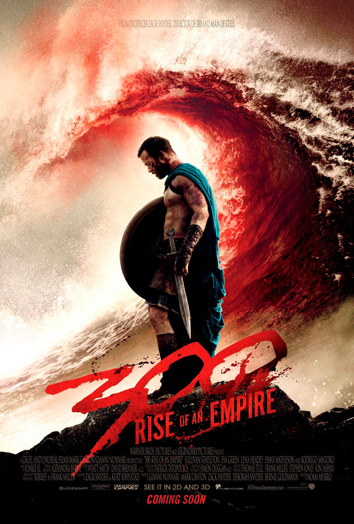 300: El origen de un Imperio - cartel Teaser en versión original
