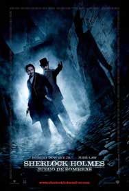 Cartel de Sherlock Holmes: Juego de sombras