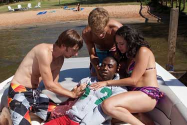 Tiburón 3D, la presa