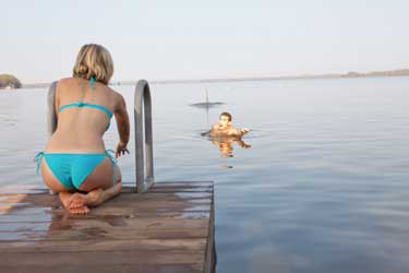 Tiburón 3D, la presa