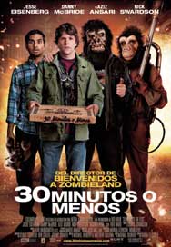 Cartel de 30 minutos o menos