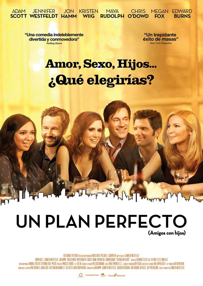 Un plan perfecto (Amigos con hijos) - cartel