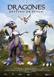 Cartel de Dragones destino de fuego