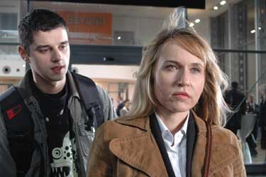 La mujer con la nariz rota