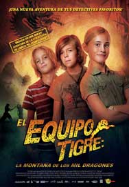 Cartel de El equipo tigre: La montaña de los mil dragones