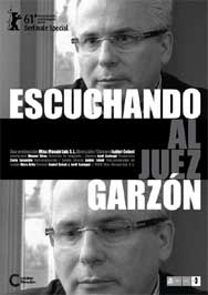 Cartel de Escuchando al juez Garzón