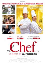 Cartel de El Chef, la receta de la felicidad