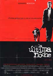 Cartel de La última noche