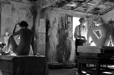 El artista y la modelo