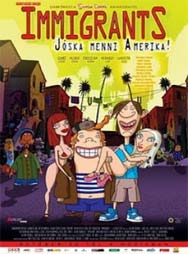 Cartel de Inmigrantes L.A. Dolce Vita