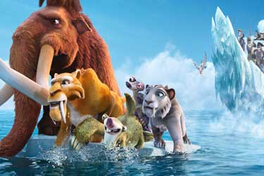 Ice age 4: La formación de los continentes