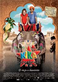Cartel de Kika Superbruja, El viaje a Mandolán