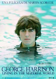 Cartel de George Harrison: Living in the material world