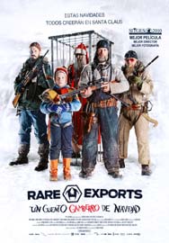 Cartel de Rare Exports, un cuento gamberro de Navidad