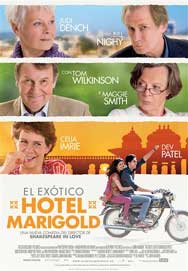 Cartel de El exótico Hotel Marigold