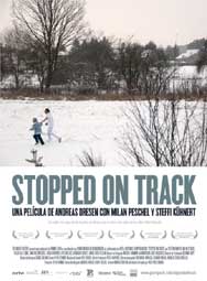 Cartel de Stopped on track