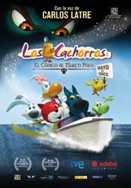 Cartel de Los cachorros y el código de Marco Polo