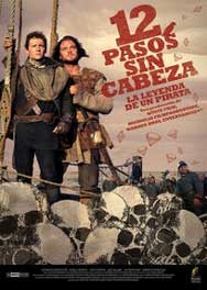 Cartel de 12 pasos sin cabeza. La leyenda de un pirata