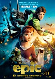 Cartel de Epic: El mundo secreto