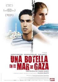 Cartel de Una botella en el mar de Gaza