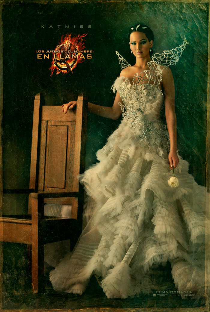 Los juegos del hambre: En llamas - cartel Katniss