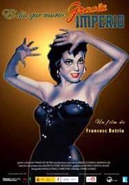 Cartel de El día que murió Gracia Imperio