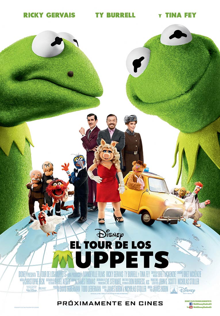 El tour de los Muppets - cartel