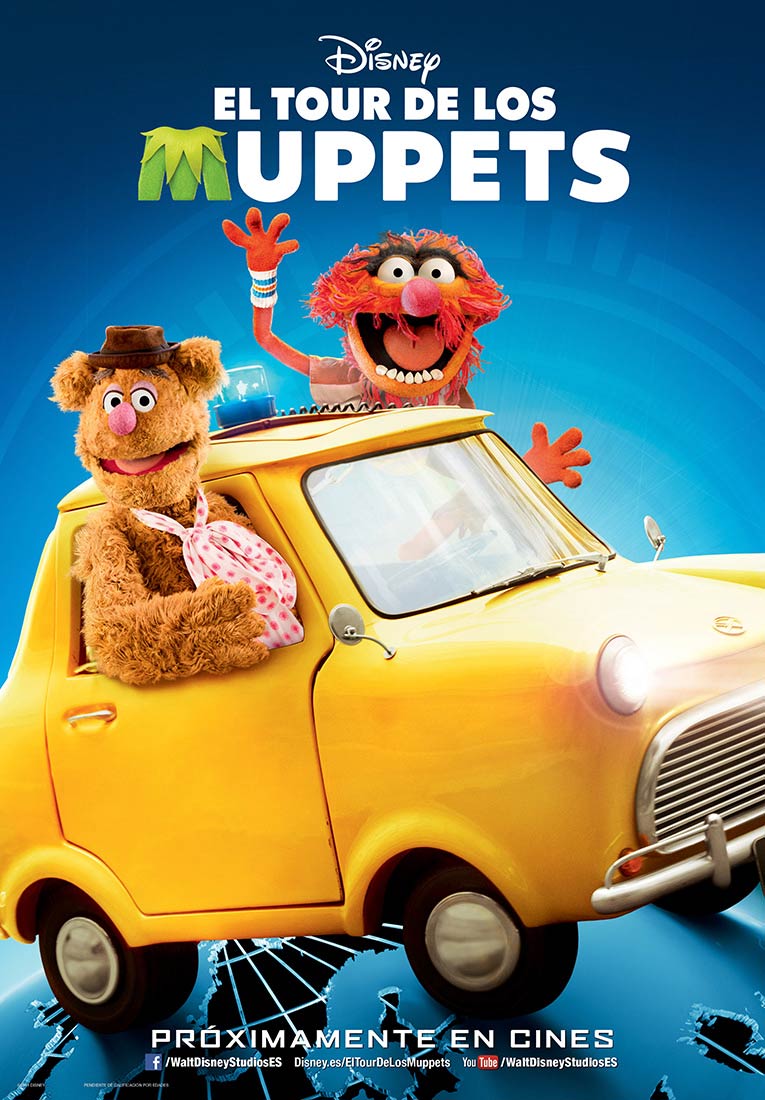 El tour de los Muppets - cartel