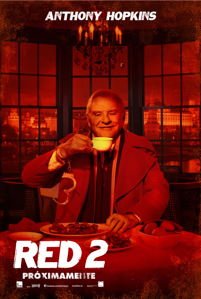 Red 2 - cartel Anthony Hopkins