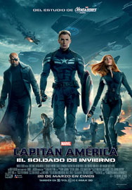 Cartel de Capitán América: El soldado de invierno