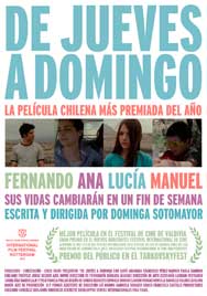 Cartel de De jueves a domingo