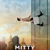 La vida secreta de Walter Mitty cartel reducido Teaser rascacielos