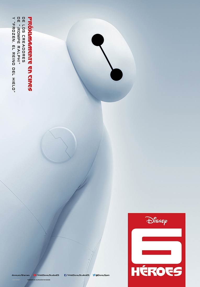 6 héroes - cartel
