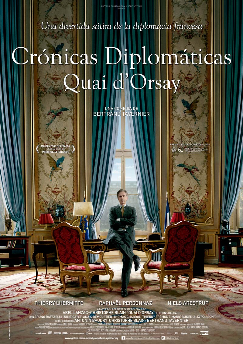 Crónicas diplomáticas - cartel