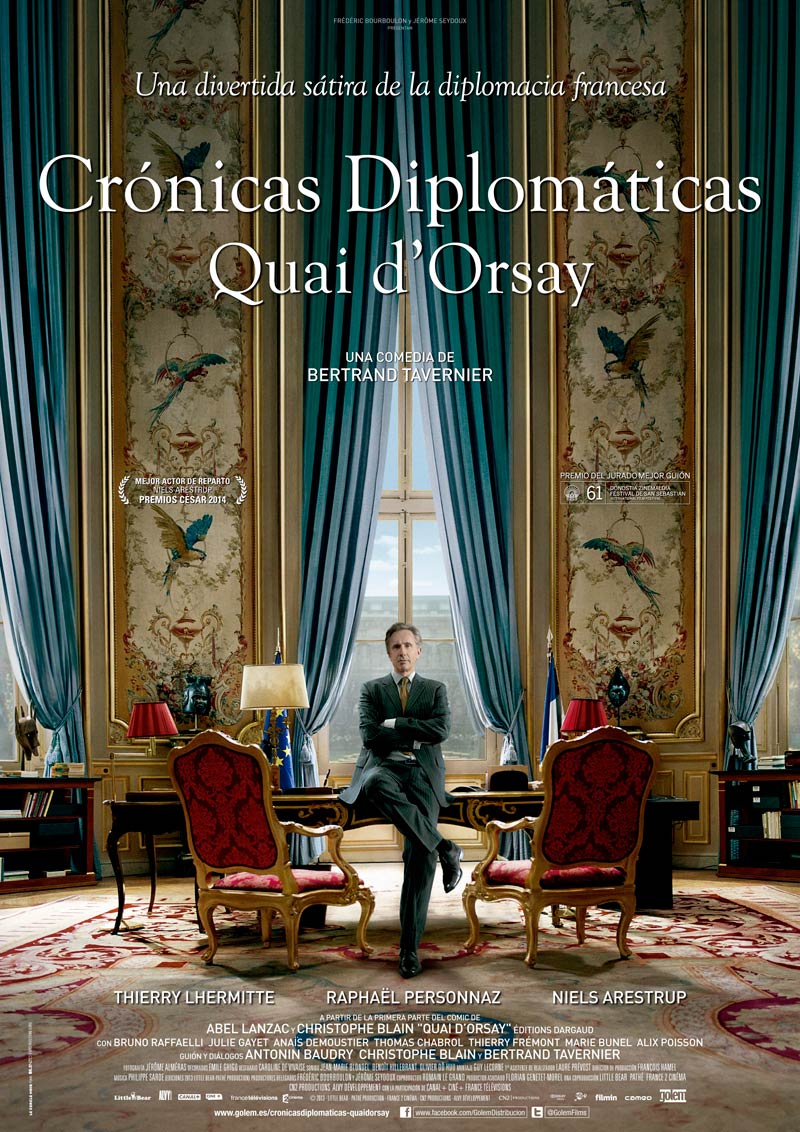 Crónicas diplomáticas - cartel
